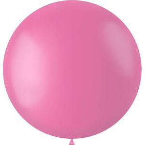 Folat - ballon XL Rosey Pink Mat 78 cm - 1 stuks