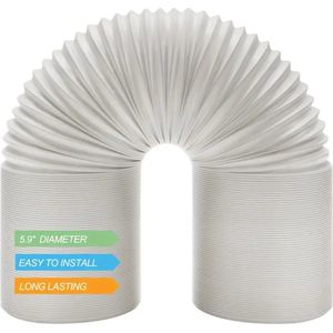Livano Airco slang - Afvoerslang - Luchtafvoerslang - Mobiele Airco - 15cm x 150cm
