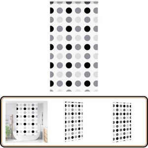 vidaXL Doucherolgordijn - 140x240 cm - Inclusief cassette Douchegordijn - Douche Scherm - Badkamerspiegel - Badkamer Accessoires - Rolluiken