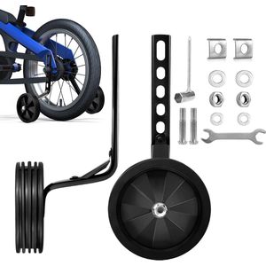 TRANKIELO® – Verstelbare Steunwielen Kinderfiets | 12-20 Inch | Veiligheidssteunwielen | Eenvoudige Montage
