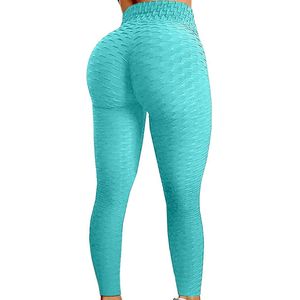 Miresa - Sexy Sportleggings / Fitness & Yoga High Waist Leggings – Lichtblauw - Maat M