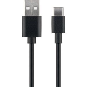 Microconnect USB3.1CCHAR1B USB-kabel 1 m USB 3.2 Gen 1 (3.1 Gen 1) USB A USB C Zwart