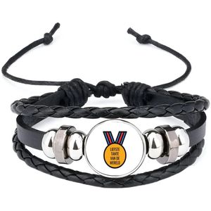Akyol - liefste tante van de wereld armband zwart - Tante - de liefste tante - verjaardagscadeau - verjaardag - cadeau - cadeautje voor tante - tante artikelen - kado - geschenk - gift