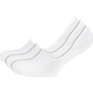 Suitable Sneakersok 3-Pack Wit - Maat 43-46 - Heren - Multipack sneakersokken
