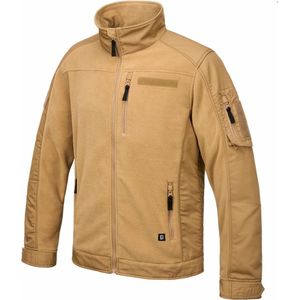 Brandit Functional Camel Fleece Jas Heren