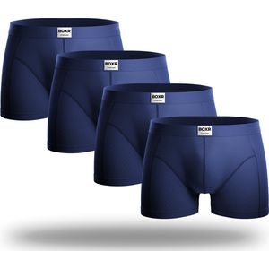 BOXR Underwear - Bamboe Boxershort Heren - Onderbroeken Heren - 4-Pack - M - Bamboe Ondergoed - Ondergoed Heren - Bamboo Boxershort voor Mannen