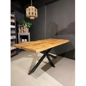 Mangohout | Eetkamertafel | Boomstam | Eettafel mango live edge 240x100 cm