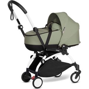 Babyzen YOYO2 Compleet Kinderwagen Met Reiswieg - White Frame - Olive