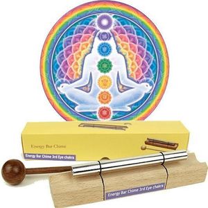 Klankstaaf Chakra Healing 6e chakra-toon - 17.5 cm