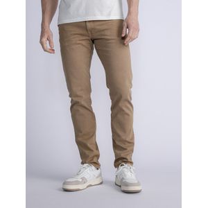 Petrol Industries - Heren Seaham Coloured Slim Fit Jeans - Bruin - Maat W38L34