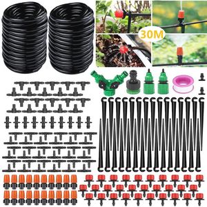 Automatisch Druppelirrigatiesysteem voor Tuin en Planten - 30 m Irrigatiekit met Sproeiers en Buis