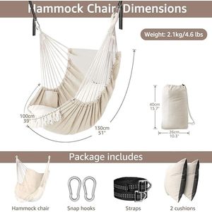 tuin hang stole - Hanging Chair 130L x 99.1W centimetres