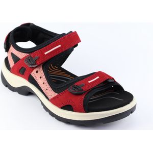 Ecco Offroad Sandalen Plat - rood - Maat 37