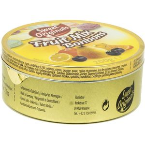 Sweet Originals - Fruitmix - Blikje Bonbons - 10 x 200 gram