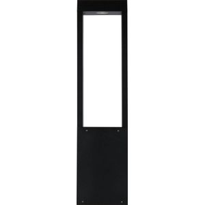 Moderne Staande Buitenlamp Zwart 80 cm IP65 incl. LED - Garleds Trebol