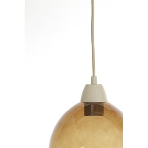 Light & Living Hanglamp Bisho - 5-Lamps - Bruin