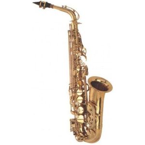 Saxofoon Purcell gelakt incl. koffer