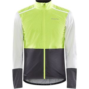 Craft Wind- en Regenjack Heren Fluo Grijs - ADV BIKE HYDRO LUMEN JACKET M FLUMINO ASH WHITE-XXL