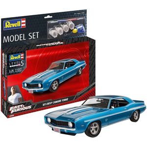 1:25 Revell 67694 Fast & Furious 1969 Chevy Camaro Yenko - Model Set Plastic Modelbouwpakket