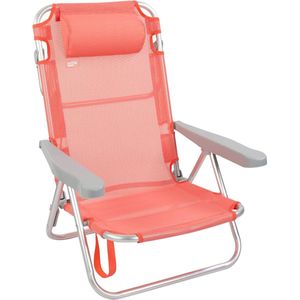 Beach Klapstoel aluminium flamingo 60 x 47 x 83 cm - AKTIVE 62628 beach sling chair