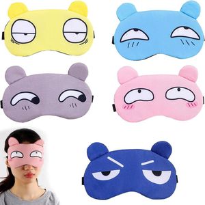 Oogmasker om te slapen - Cartoon patroon, modieus en schattig 5 stuks