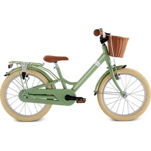 Puky Youke Classic - Kinderfiets - 18 inch - remnaaf - retro groen