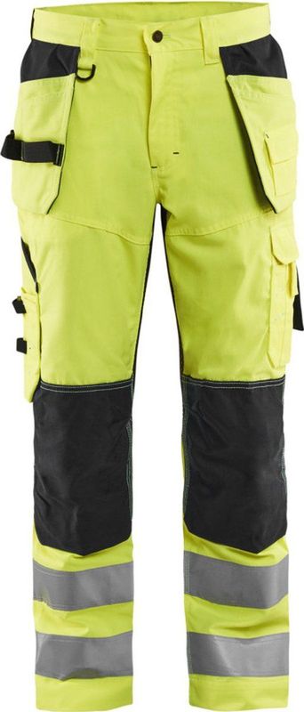 Blaklader Werkbroek High Vis met ventilatie 1565-1811 - High Vis Geel/Zwart - C54