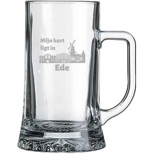 Gegraveerde bierpul 50cl Ede