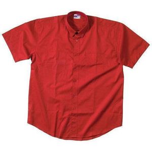Tricorp OHK150 Overhemd - Korte mouw - Maat XL - Rood