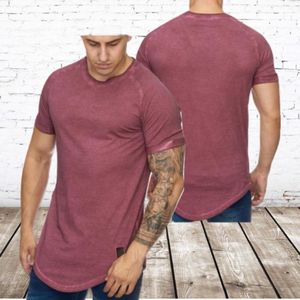 mannen t shirt bordeau 9012 -Violento-S-t-shirts heren