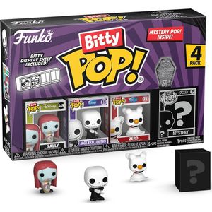 Funko The Nightmare Before Christmas - Bitty POP! 4Pack Sally 2,5 cm Verzamelfiguur - Multicolours