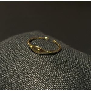 No-Fade Goud-Stijl Vergulde Retro Stijl Open Ring Sieraden Voor Dames En Heren