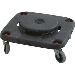 Rubbermaid Brute Dolly Vierkant - Geschikt Voor Brute Container - Zwart