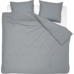 Damai Organic - Dekbedovertrek - Bio satijn - 240x200/220 cm - Grey