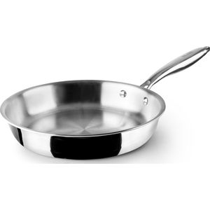 Ibili kookpan Triply 24 cm ( bodem 19.3 cm) Stainless Steel