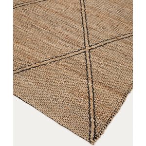 Kave Home - Vallalta jute vloerkleed 160 x 230 cm