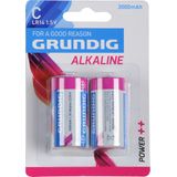 Grundig Batterijen C Alkaline | 2 stuks