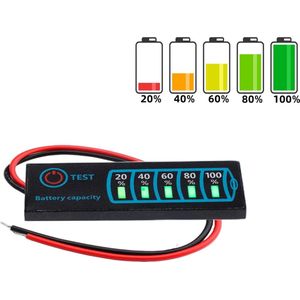 Batterijtester - LED Indicatieweergavepaneel - 18650 Li-Ion Lipo Lithium