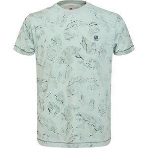 Gabbiano T-shirt T Shirt Met Allover Print 154529 599 Sea Green Mannen Maat - S