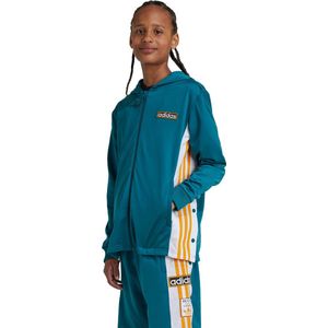 adidas Originals Adibreak Ritshoodie Kids - Kinderen - Turquoise- 170