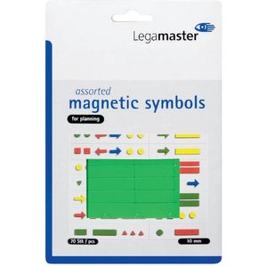 Whiteboardmagneten Symbolen 10mm Groen