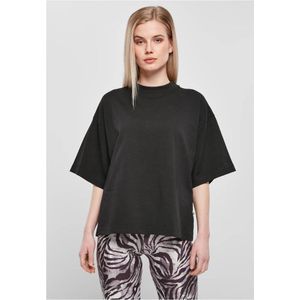 Urban Classics - Organic Heavy Dames T-shirt - Zwart