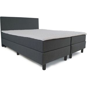 Boxspring Home - Compleet - Pocketvering - HR koudschuim - Antraciet - 180x220 cm