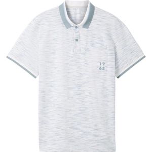 Tom Tailor Poloshirt Structured Polo 1040916xx10 35113 Mannen Maat - M