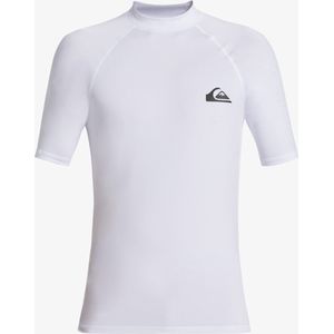 Quiksilver - UV-surf T-shirt voor heren - Everyday - Korte mouw - UPF50+ - Wit - maat L