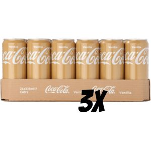 Coca cola Vanille 72x330 ML