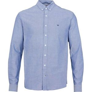 Kronstadt Heren Overhemd Blauw Johan Oxford - L