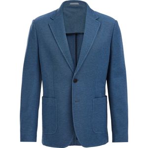 WE Fashion Heren regular fit blazer met dessin