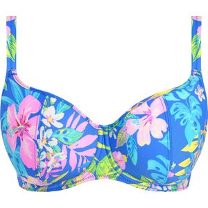 Freya HOT TROPICS UW SWEETHEART BIKINI TOP Dames Bikinitopje - BLUE - Maat 75G