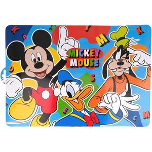4 stuks placemat Mickey mouse  28 x 43 cm